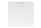Square shower tray Villeroy & Boch Architectura MetalRim 100x100x4,8 cm z akrylu, white Weiss Alpin 