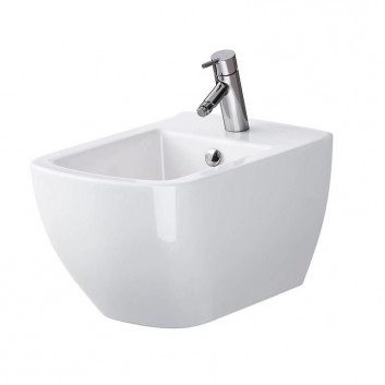 Bidet zawieszany Cersanit City Square, 51x36,5cm, z overflow, white