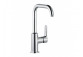 Washbasin faucet Kludi Objekta, standing, height 280mm, spout 155mm, set drain, chrome