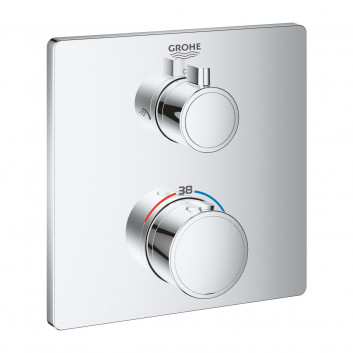 GROHE Grohtherm Thermostatic Bath tap do obsługi dwóch wyjść wody