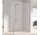 Shower enclosure Kermi Walk-in XS FREE 120cm free standing with wall supports
