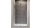 Door shower for recess installation Radaway Espera DWJ 100, left, sliding, glass transparent, 1000x2000mm, profil chrome