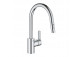 Sink mixer Grohe Eurostyle Cosmopolitan, height 381mm, wyciągana i obracana spout, chrome