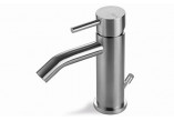 Washbasin faucet Vema Tiber Steel, standing, height 321mm, spout 190mm, korek klik-klak, stainless steel inox