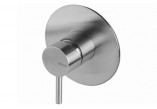 Mixer shower Vema Tiber Steel, wall mounted, solo, stainless steel inox
