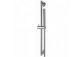 Shower set Vema Tiber Steel, rail z handshower i wężem, stainless steel inox