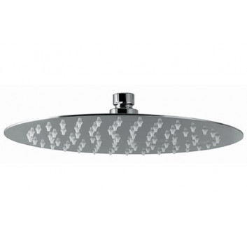 Arm ceiling for showerhead Vema Tiber Steel, 35cm, stainless steel inox