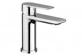 Washbasin faucet Vema Timea, standing, height 150mm, spout 110mm, korek klik-klak, chrome