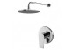 Shower set Vema Timea, concealed, 2 wyjścia wody, overhead shower 20cm, chrome