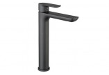 Washbasin faucet Vema Slate, standing, height 157mm, spout 110mm, without pop, chrome