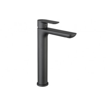 Washbasin faucet Vema Slate, standing, height 157mm, spout 110mm, without pop, chrome