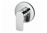 Mixer shower Vema Slate, concealed, single lever, chrome