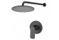 Shower set Vema Slate, concealed, 1 wyjście wody, overhead shower 20cm, chrome