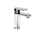 Washbasin faucet Valvex Tube Eco, standing, height 147mm, spout 91mm, korek click-clack, chrome