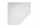 Pentagonal shower tray Sanplast Space Mineral BPK-M/SPACE, 90x90cm, acrylic, white