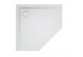 Pentagonal shower tray Sanplast SpaceLine, 90x90cm, acrylic, white