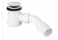 Siphon for shower tray McAlpine, 90mm, czyszczenie od góry, klik-klak, white