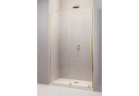 Door sliding for recess installation Radaway Furo Gold DWJ, left, with wall, 100x200cm, glass transparent, profil gold