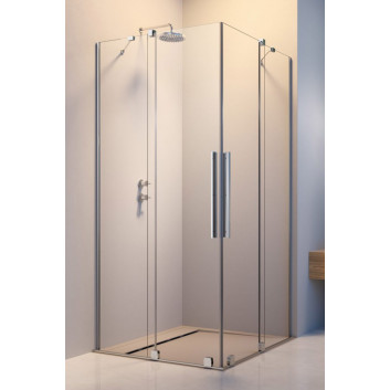 Door shower left Radaway Arta KDD B 80, 800x2000mm, folding, profil chrome