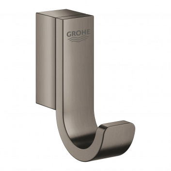 Hanger Grohe Selection, wall mounted, brushed hard graphite