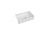 Countertop washbasin/hanging Marmorin Tantium II, 50x40cm, overflow zintegrowany, white shine