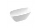 Bathtub freestanding Marmorin Edward, 165x75cm, without overflow, white shine