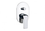 Mixer bath and shower Valvex Aurora, concealed, with switch, chrome