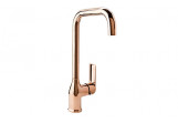 Kitchen faucet Valvex Aurora Rose Gold, standing, height 365mm, dźwignia z boku, rose gold