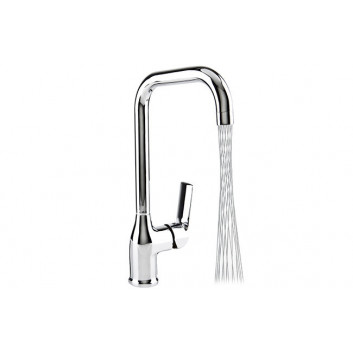 Kitchen faucet Valvex Aurora, standing, height 365mm, dźwignia z boku, chrome