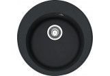 Zlewozmywak Franke Solo SOD 610-40 Tectonite, round, 50cm, onyx 