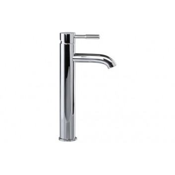Washbasin faucet Valvex Vegane, standing, height 145mm, spout 115mm, korek automatyczny, chrome