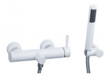 Mixer shower Valvex Vegane Bianco, wall mounted, Shower set, white