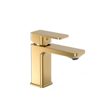 Washbasin faucet Valvex Vegane, standing, height 145mm, spout 115mm, korek automatyczny, chrome