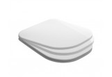 Soft-close wc seat Kerasan Tribeca, white mat
