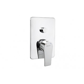 Mixer bath and shower Valvex Tube, concealed, 3-functional, with switch, chrome