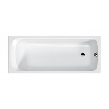 Bathtub oval Sanplast Basic WOW/BASIC 80x180+STW For built-in 180x80 cm - white