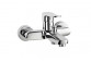 Bath tap Valvex Sigma, wall mounted, spout 163mm, 2 wyjścia wody, chrome