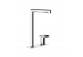 Washbasin faucet Gessi Anello, standing, height 318mm, spout 174mm, without pop, chrome