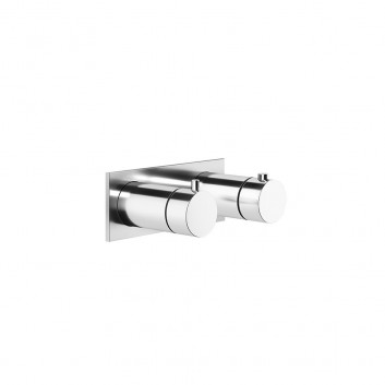 Thermostatic mixer shower Gessi Anello, concealed, 2-hole, 1 wyjście wody, chrome