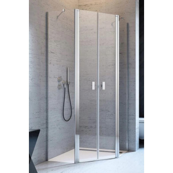 Front for shower cabin Radaway Nes 8 KDS I 140, door right, glass transparent, 1400x2000mm, profil chrome