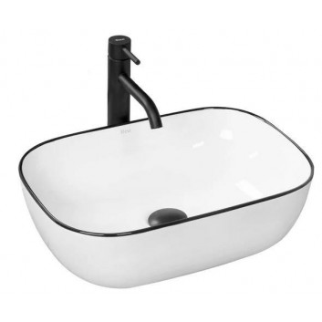 Washbasin REA Belinda Slim, countertop, 45,5x32,5x13,5 cm