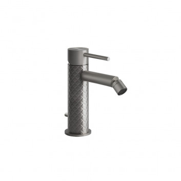 Bidet mixer Gessi Trame, standing, height 159mm, korek automatyczny, brushed steel