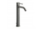 Washbasin faucet Gessi Meccanica, standing, height 159mm, korek automatyczny, brushed steel