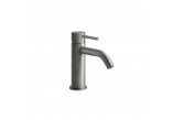 Washbasin faucet Gessi Cesello, standing, height 159mm, without pop, brushed steel