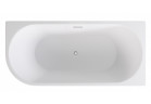 Bathtub freestanding Besco Zoya, right, 170x80cm, acrylic, white