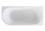 Bathtub freestanding Besco Zoya, right, 150x75cm, acrylic, white