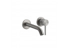 Washbasin faucet Gessi Cessello, concealed, 2-hole, długa spout, brushed steel