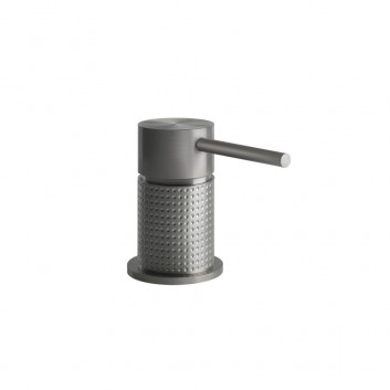Mixer umywalkowy Gessi Meccanica, standing, brushed steel