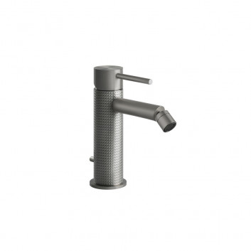 Bidet mixer Gessi Meccanica, standing, height 159mm, korek automatyczny, brushed steel