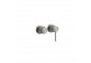 Mixer shower Gessi Shower316, concealed, 2 wyjścia wody, brushed steel